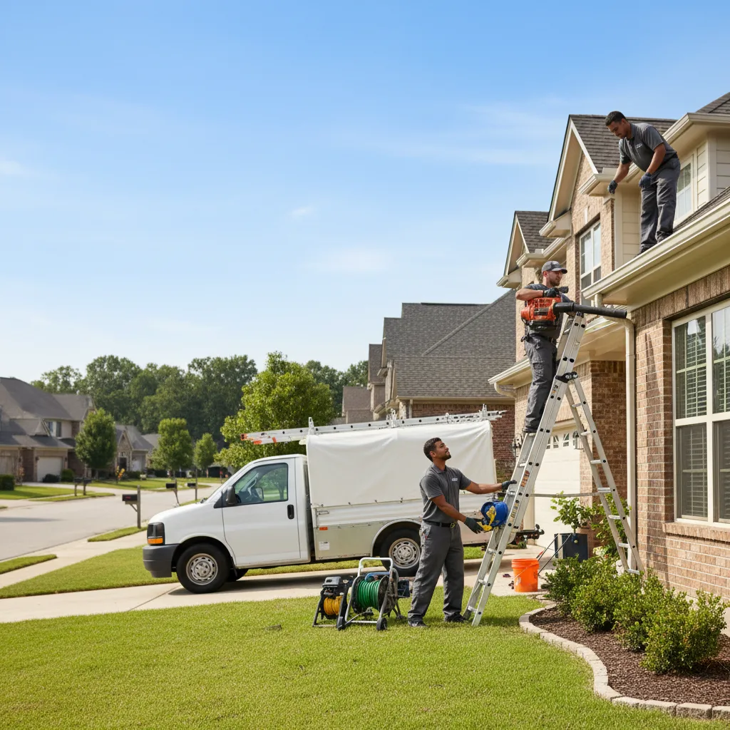 Home Gutter Service in Baskin, LA near me